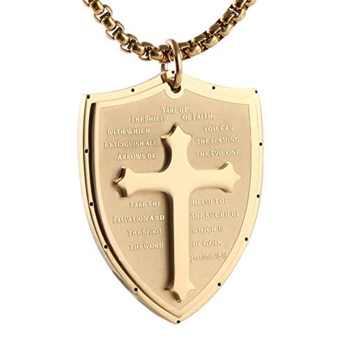 HZMAN Armor of God Pendant Necklace
