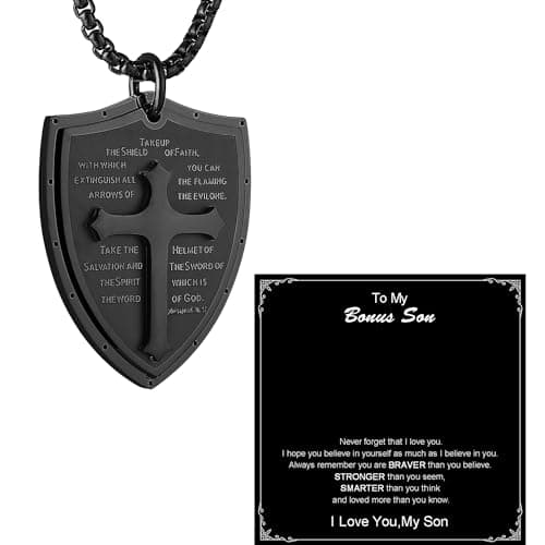 HZMAN Armor of God Pendant Necklace