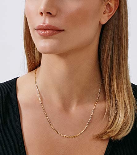 Jewelry Atelier Gold-Filled Cuban Necklaces for All (2.7mm-5.5mm)