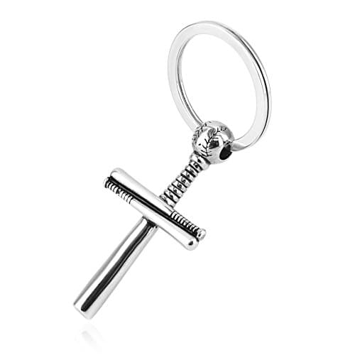 Athletes Cross Keychain for Baseball Fans