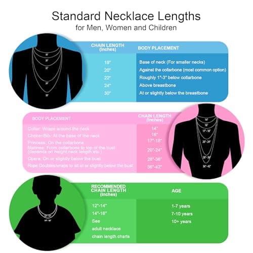 SANNYRA Men's Stainless Steel Figaro Chain Necklace - 18K Gold-plated Silver