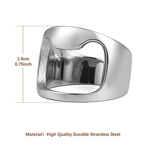HZMAN Beer Bottle Opener Ring