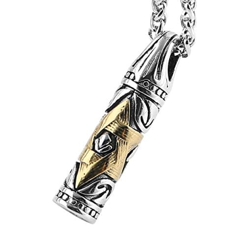 HZMAN Star of David Pendant Necklace Women Men Stainless Steel Israel Necklace