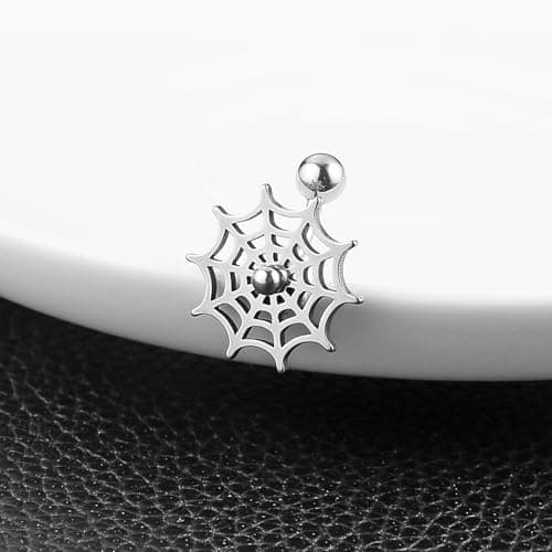 HZMAN 14G Surgical Steel Retro Gothic Belly Button Rings for Women