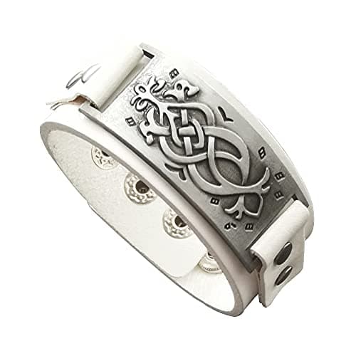 TurtleDove Dara Celtic Knot Adjustable Metal Bracelet