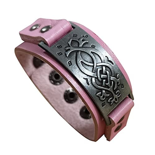 TurtleDove Dara Celtic Knot Adjustable Metal Bracelet