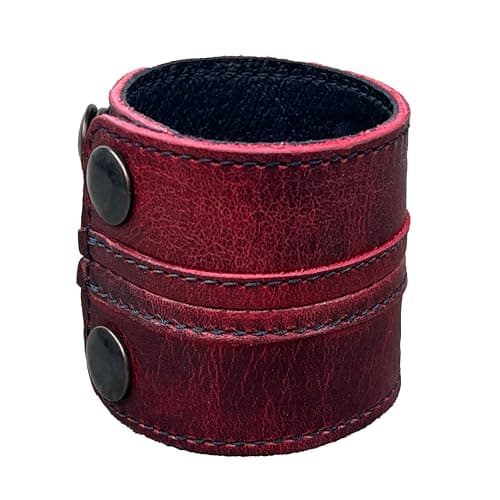 Anthology Gear Unisex Stylish Leather Cuff Bracelet