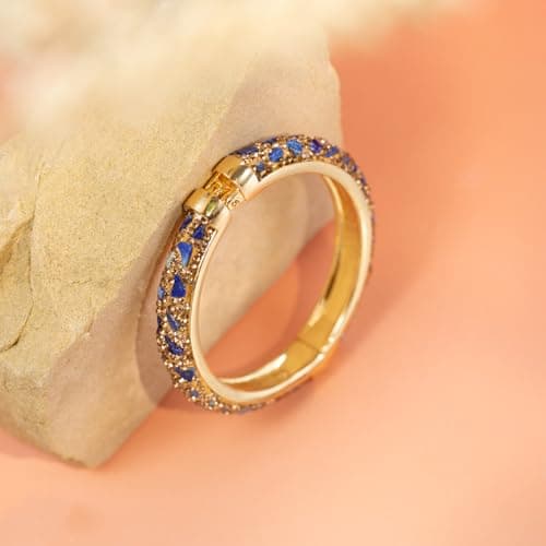 Chunky Gold Plated Stone Chips Cuff Bracelet for Women - Retro Gravel Agate Jewelry Gift
