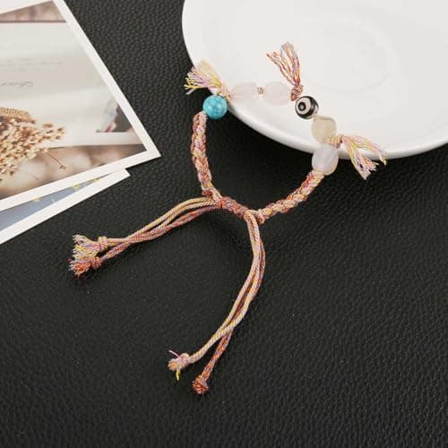 HZMAN Tibetan Buddhism Dzi Bead Bracelet - Lucky Protection & Gift