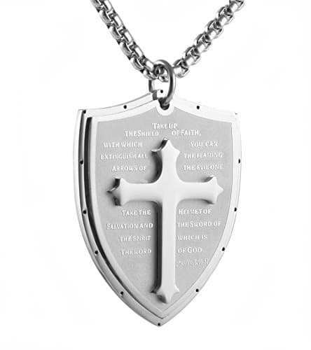 HZMAN Armor of God Pendant Necklace