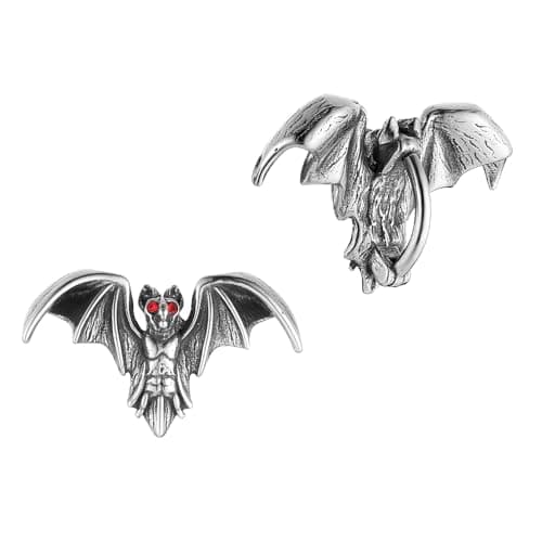 HZMAN Gothic Reverse Belly Button Ring for Women 316L Surgical Steel Jewelry
