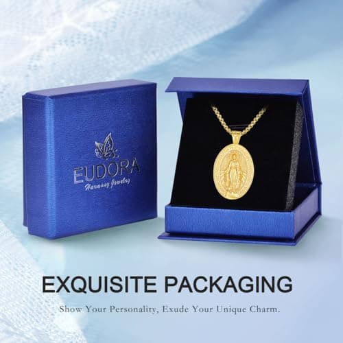 Sterling Silver Religious Necklace for Men and Women