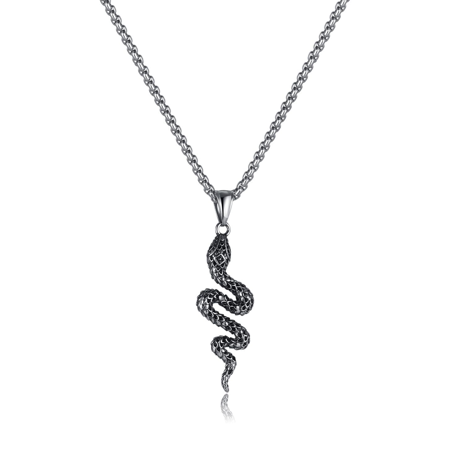 Stainless Steel Multicolored Pendant Necklace for Men & Women Gift