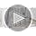 HZMAN Stainless Steel Baseball Bat Cross Necklace - Large & Small Options