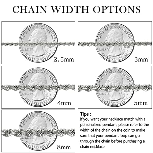 HolyFast Twist Stainless Steel Necklace for Men & Women