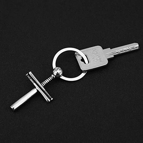 Athletes Cross Keychain for Baseball Fans