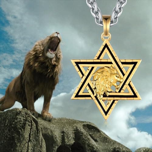 Sterling Silver Star of David Pendant Necklace for Men and Women - Jewish Jewelry Gift