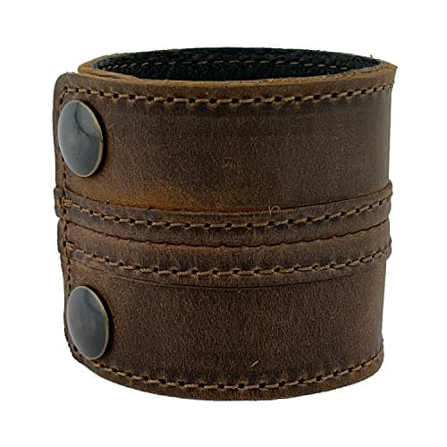 Anthology Gear Unisex Stylish Leather Cuff Bracelet