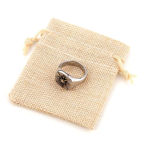 Viking Compass Ring for Men and Boys in Stainless Steel