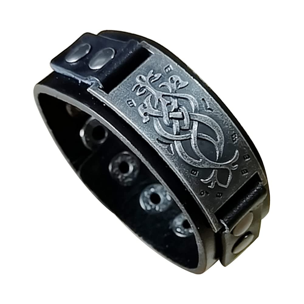 TurtleDove Dara Celtic Knot Adjustable Metal Bracelet