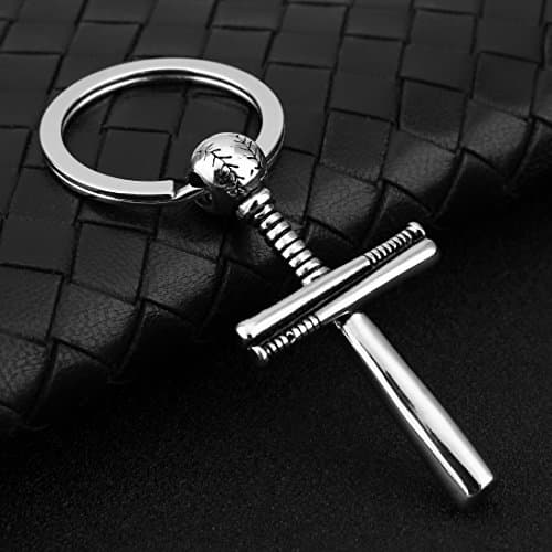 Athletes Cross Keychain for Baseball Fans