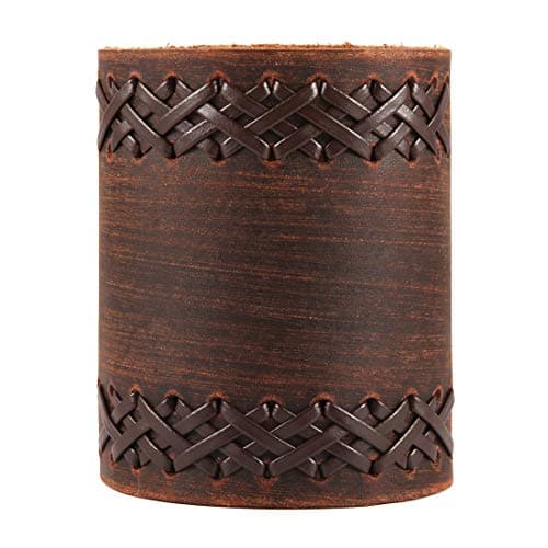 Handmade Leather Bracelet with Adjustable Buckle