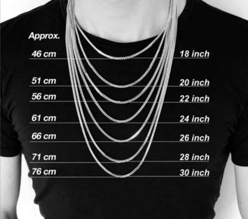 Jecivila Personalized 18K Gold Plated Mens Name Necklace, Custom Initial Number, Rope Figaro Chain Gifts for Dad & Boyfr