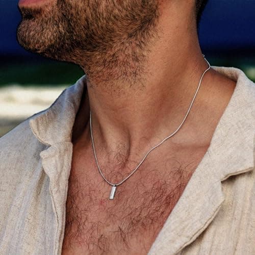 Thin Stainless Steel Snake Chain Necklace for Men and Women - Hip Hop Choker Necklace - 16-30 Jewelry Gift