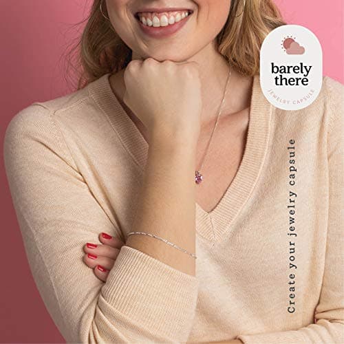 18k Gold Plated 925 Sterling Silver Figaro Necklace Chain for All