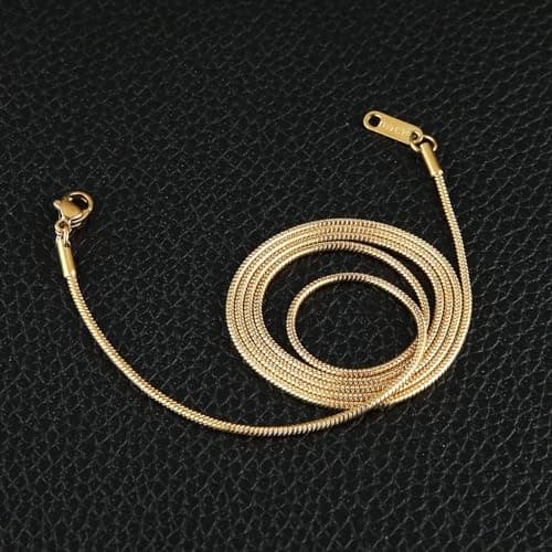 HZMAN Snake Chain Necklace for Men and Women