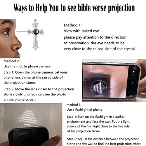 Apsvo Gold/Silver Cross Pendant Bible Verse Necklace for Women Christian Jewelry