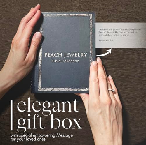Nano Bible Necklace for Women: World's Smallest New Testament Pendant