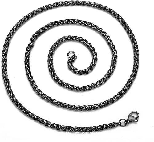 JTTBIGV Stainless Steel Star of David Pendant Necklace for Men & Women Religion Jewelry 24" Chain