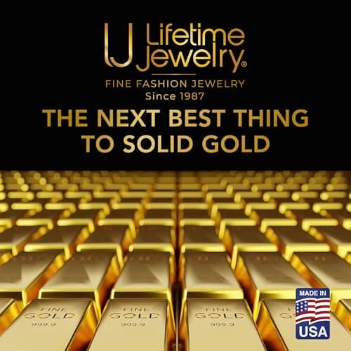 9mm Figaro Chain Necklace 24k Real Gold Plated - Men and Women