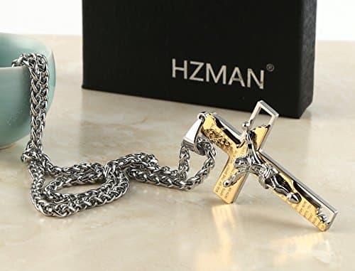 Men's Stainless Steel Cross Necklace