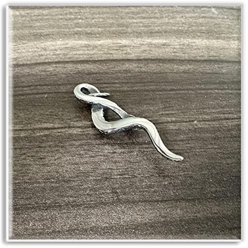 Xusamss Punk Rock Stainless Steel Animal Snake Pendant Necklace