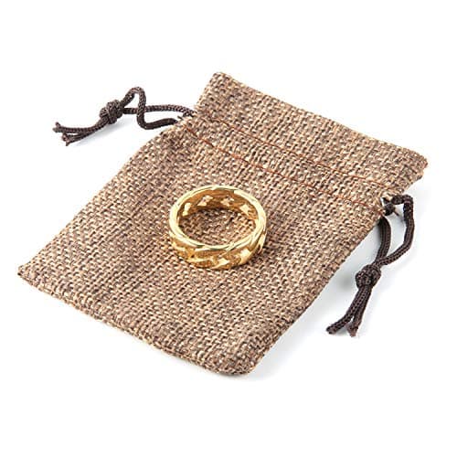 Stainless Steel 7mm Wide Band Cuban Link Chain Ring, 5 Colors