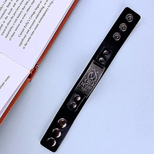 TurtleDove Dara Celtic Knot Adjustable Metal Bracelet