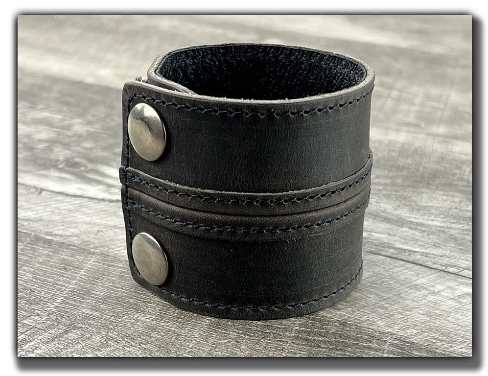 Anthology Gear Unisex Stylish Leather Cuff Bracelet