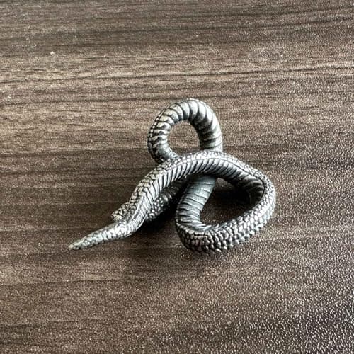 Shimeriti Stainless Steel Snake Pendant Hip Hop Jewelry