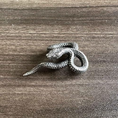 Shimeriti Stainless Steel Snake Pendant Hip Hop Jewelry