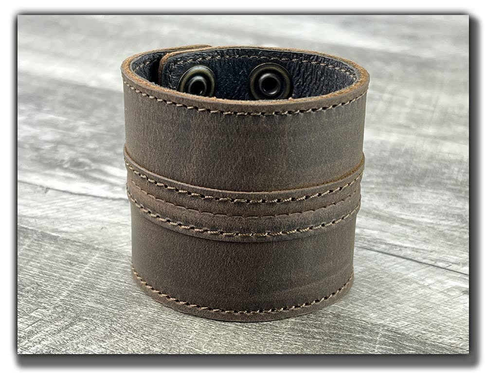Anthology Gear Unisex Stylish Leather Cuff Bracelet
