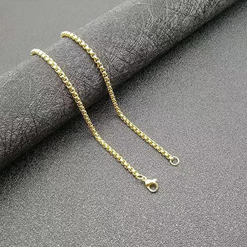 Gold Plated Virgin Mary Necklace 24in Chain for Men & Women