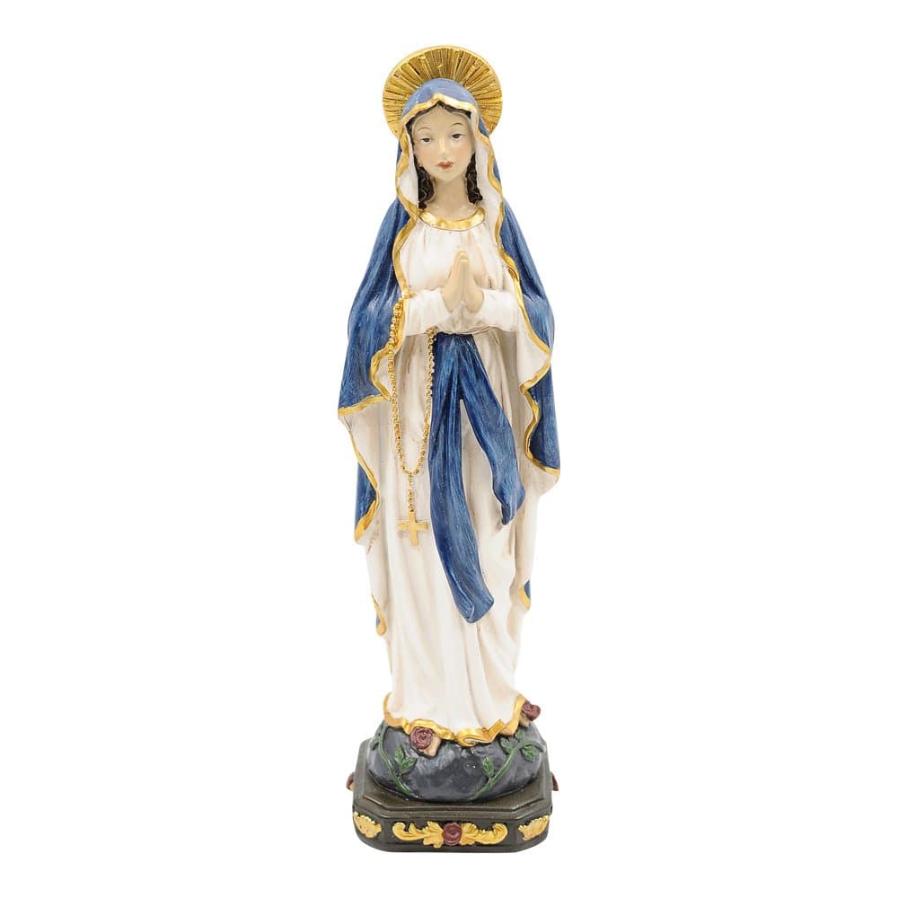 Comfy Hour 6" Religious Virgin Mary Praying Statue, Home Madonna Figurine