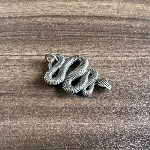 Balaijor Stainless Steel Snake Pendant Necklace