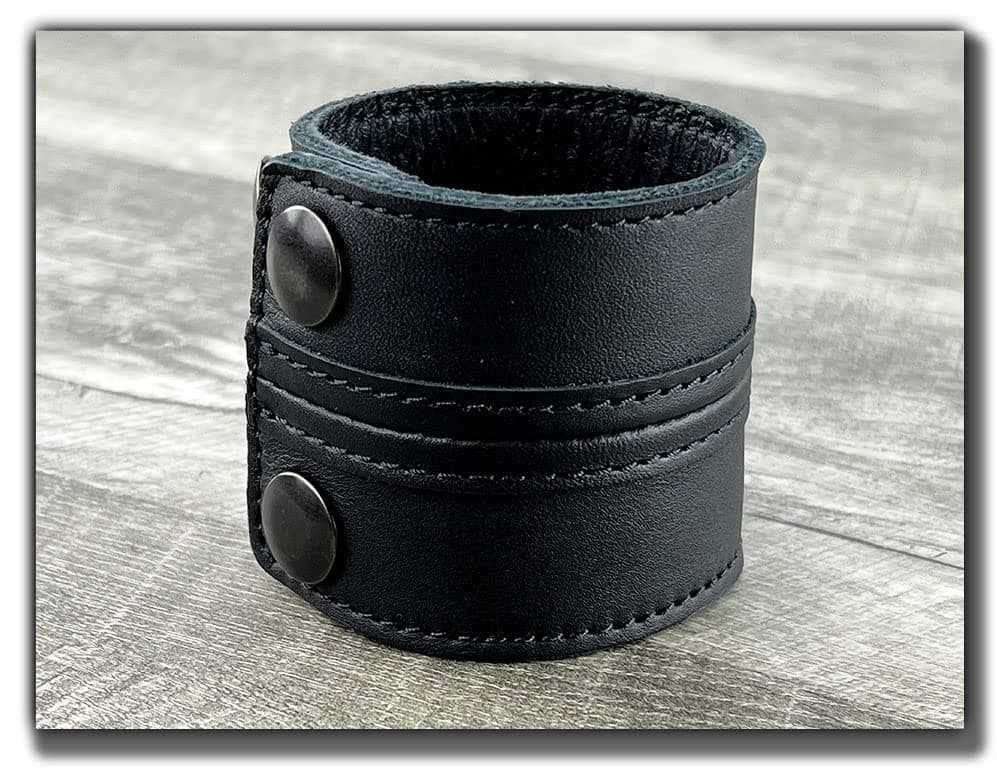Anthology Gear Unisex Stylish Leather Cuff Bracelet