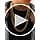 Black 14K Gold-Plated U7 Stainless Steel Cuban Chain, 5mm-12mm, 18-30 inches