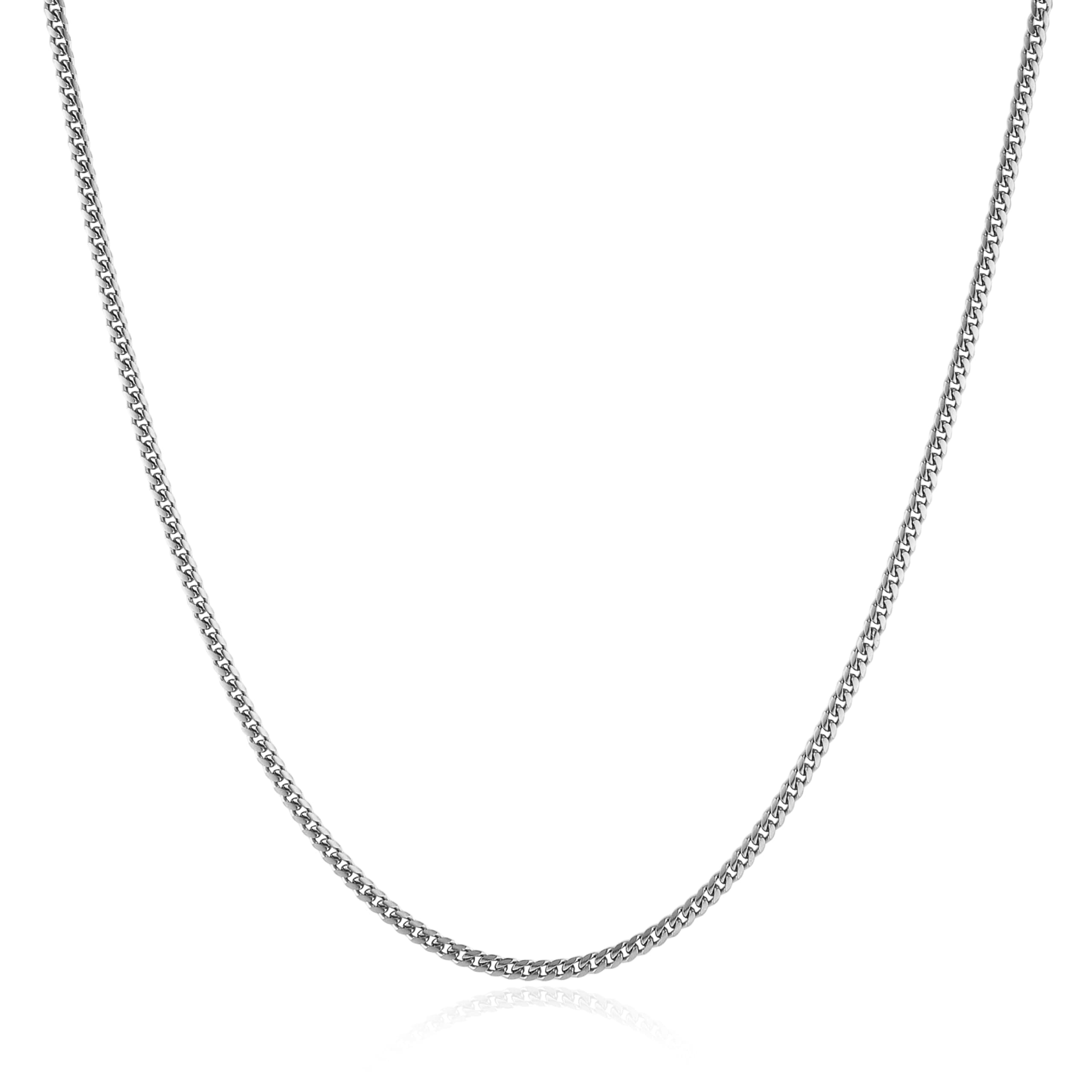 Stainless Steel Men's Gold Chain Hip Hop Necklace