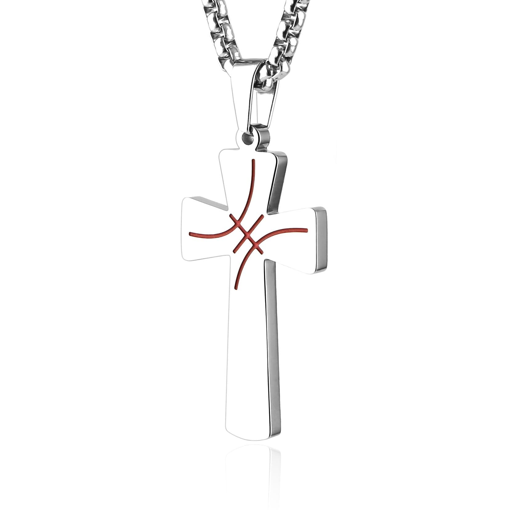 HZMAN I CAN DO ALL THINGS STRENGTH Bible Verse Basketball Pendant Necklace