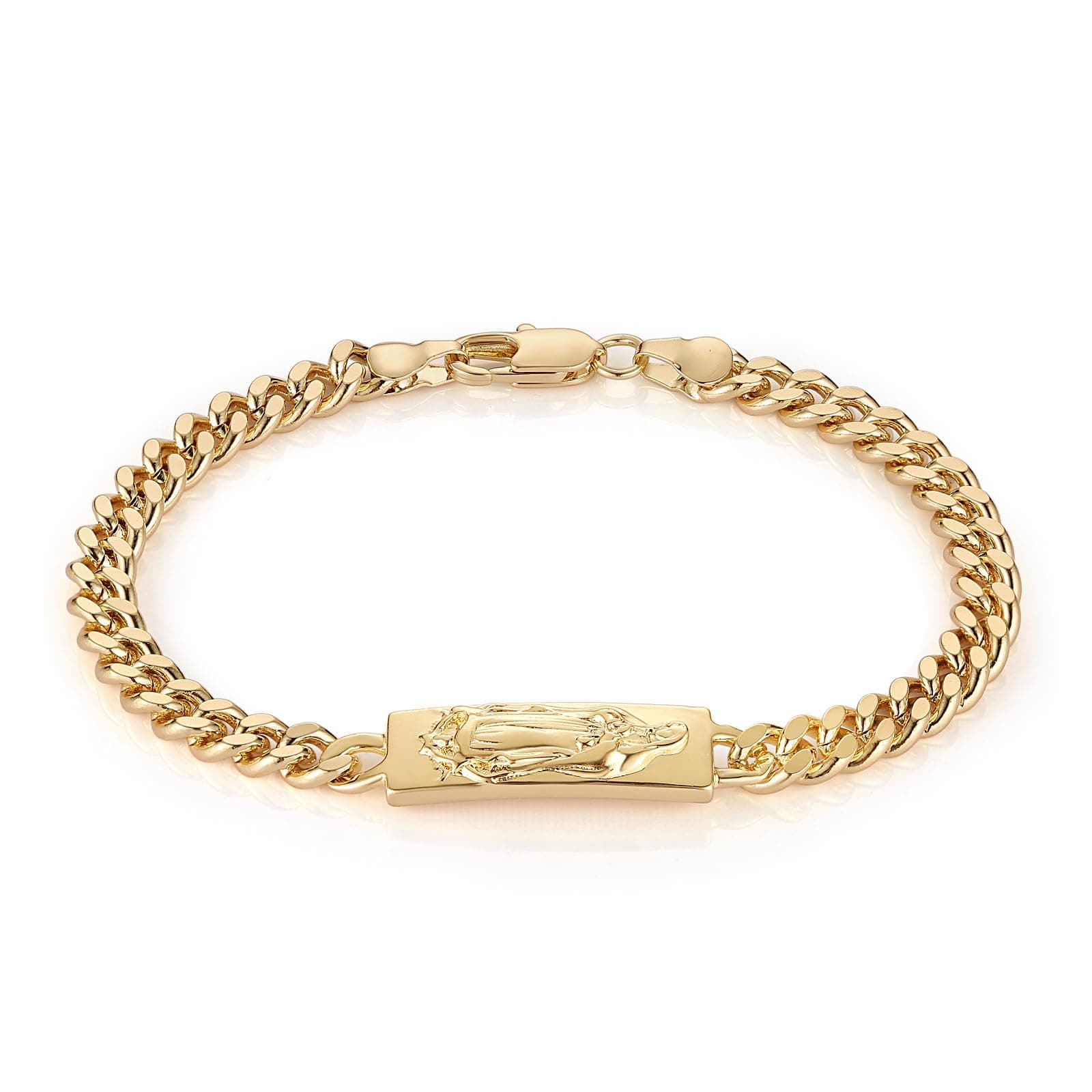Virgin Mary Link Bracelet for Women